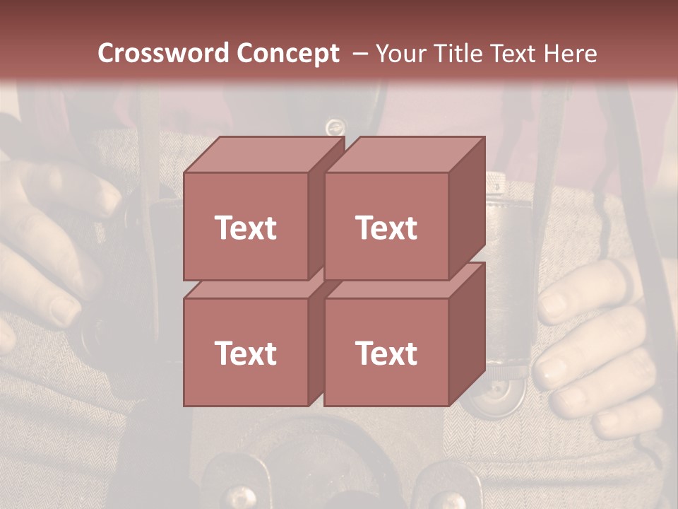 Vintage Picture Light PowerPoint Template