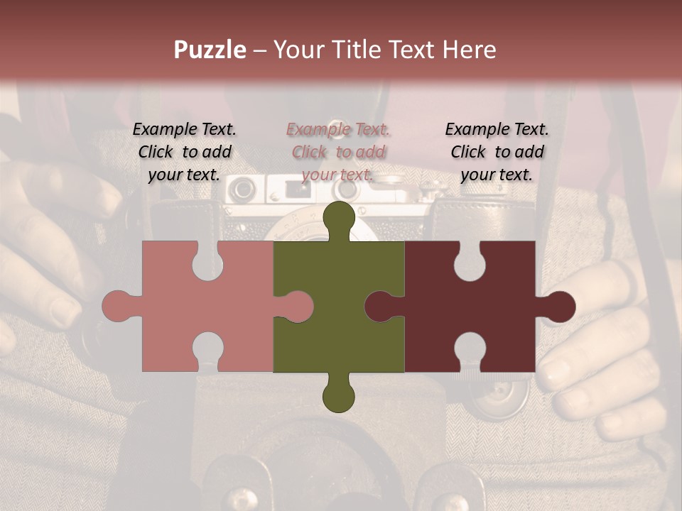 Vintage Picture Light PowerPoint Template