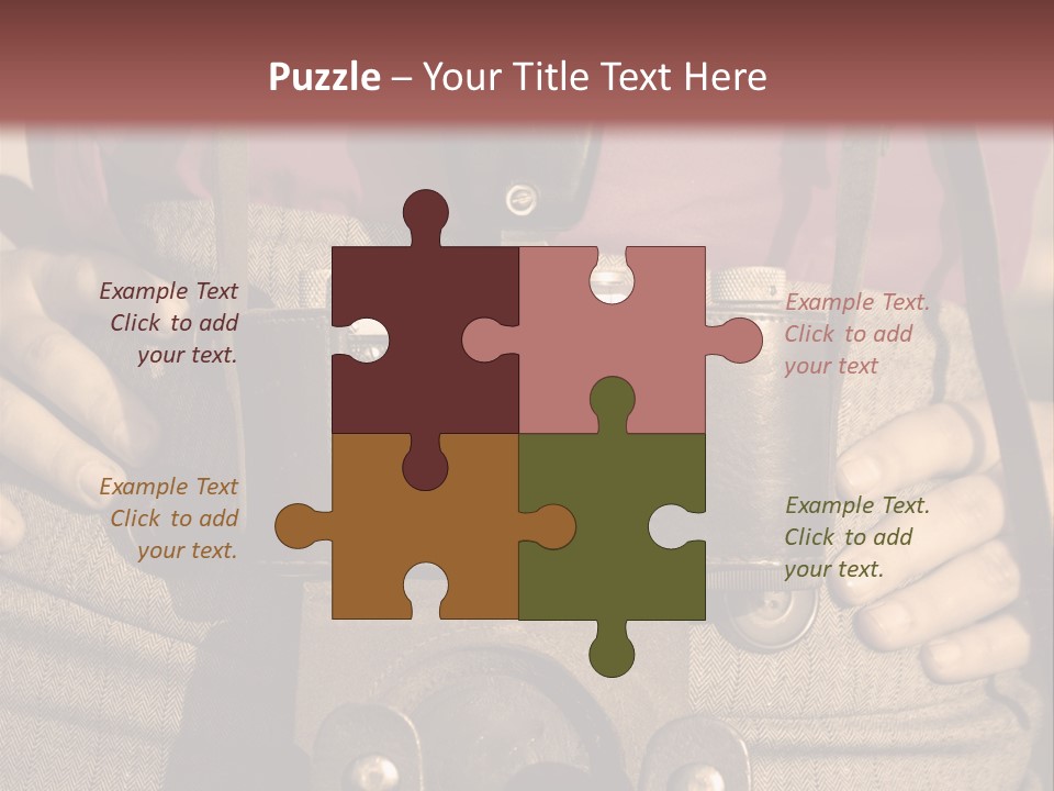 Vintage Picture Light PowerPoint Template