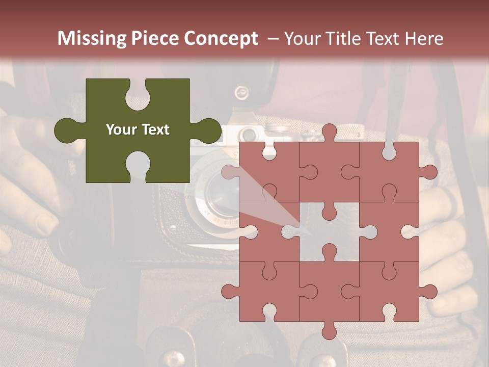 Vintage Picture Light PowerPoint Template