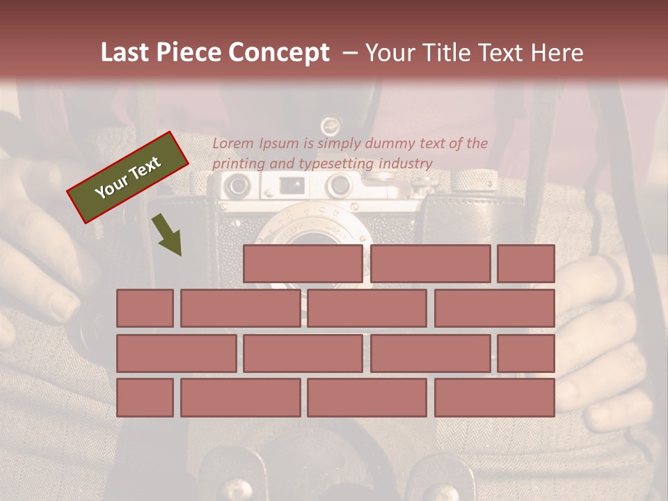 Vintage Picture Light PowerPoint Template