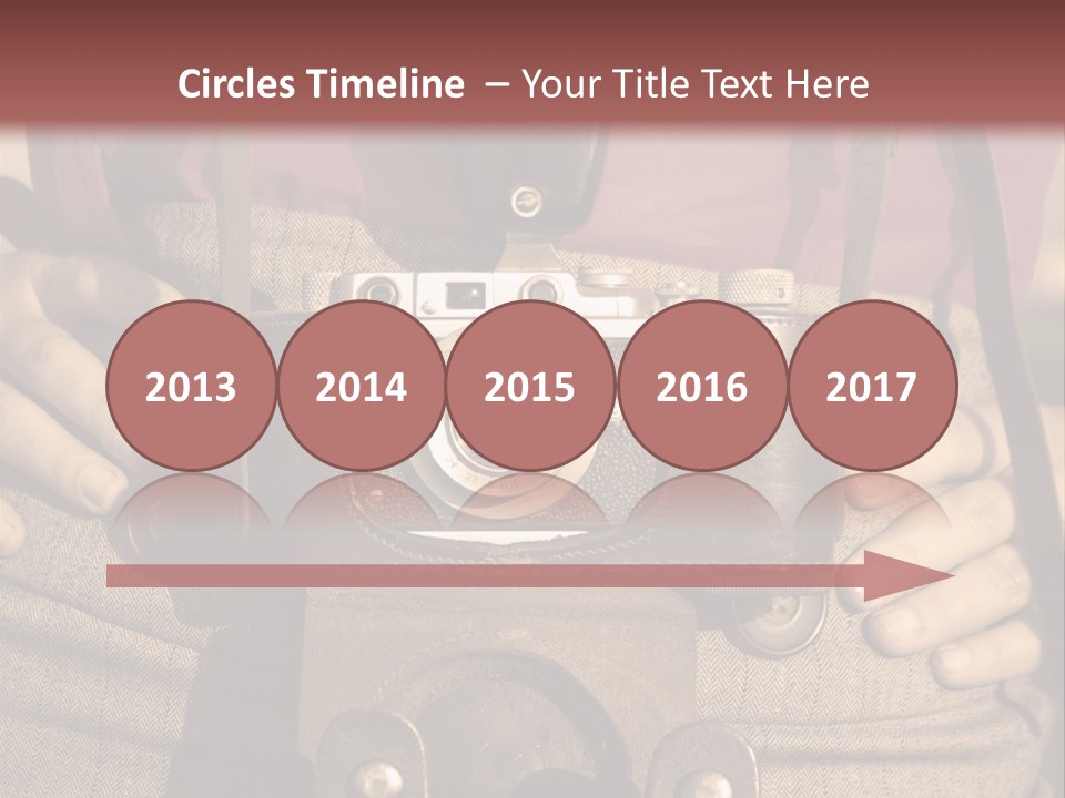 Vintage Picture Light PowerPoint Template