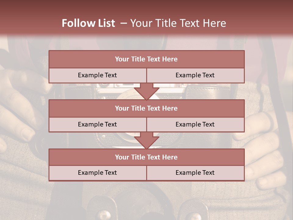 Vintage Picture Light PowerPoint Template