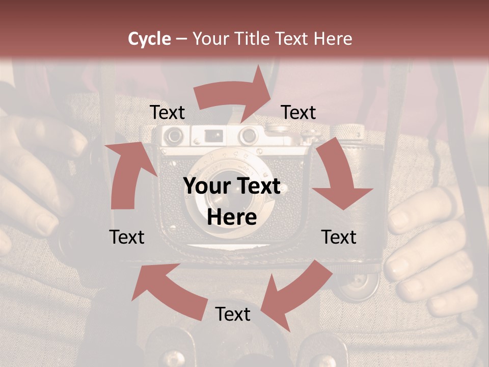 Vintage Picture Light PowerPoint Template