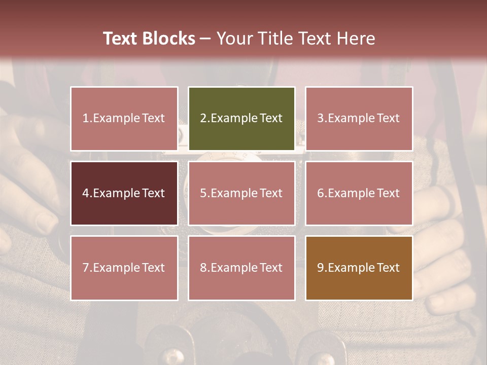 Vintage Picture Light PowerPoint Template