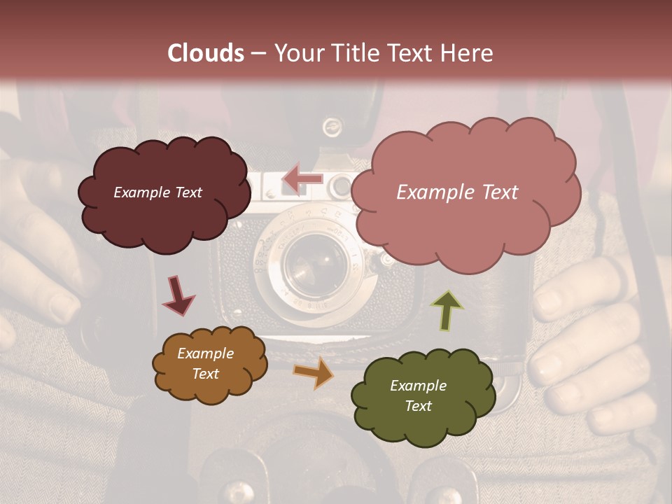 Vintage Picture Light PowerPoint Template