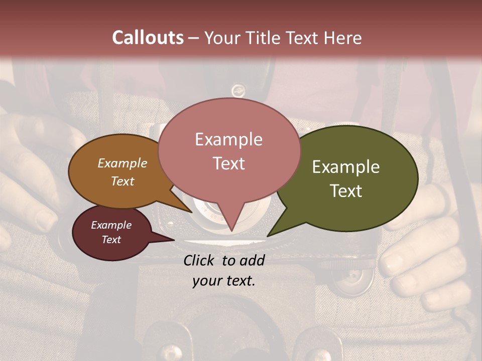 Vintage Picture Light PowerPoint Template