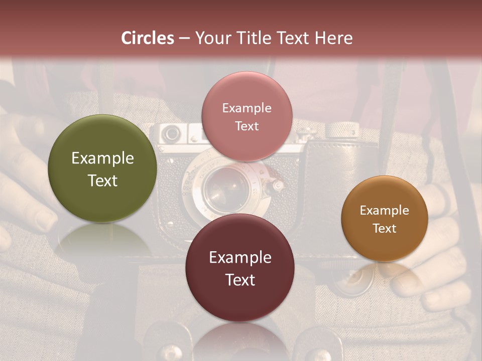 Vintage Picture Light PowerPoint Template