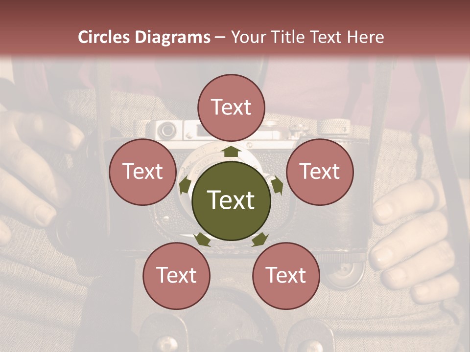 Vintage Picture Light PowerPoint Template