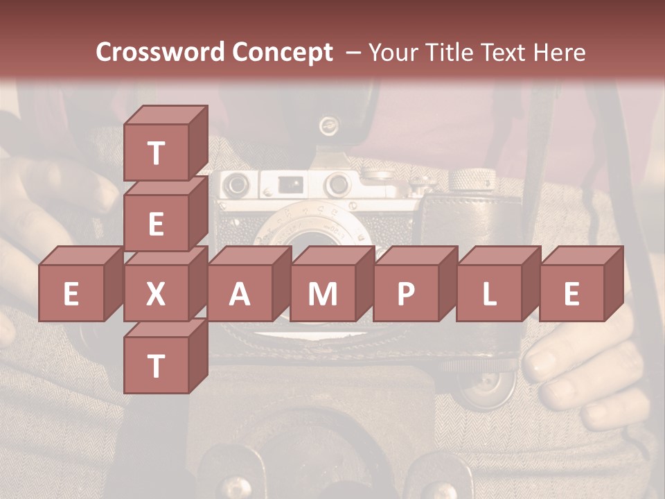 Vintage Picture Light PowerPoint Template