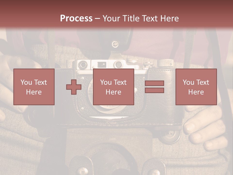 Vintage Picture Light PowerPoint Template
