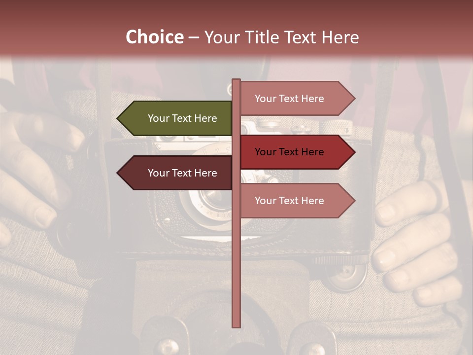 Vintage Picture Light PowerPoint Template