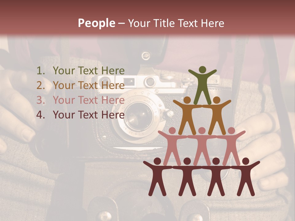 Vintage Picture Light PowerPoint Template