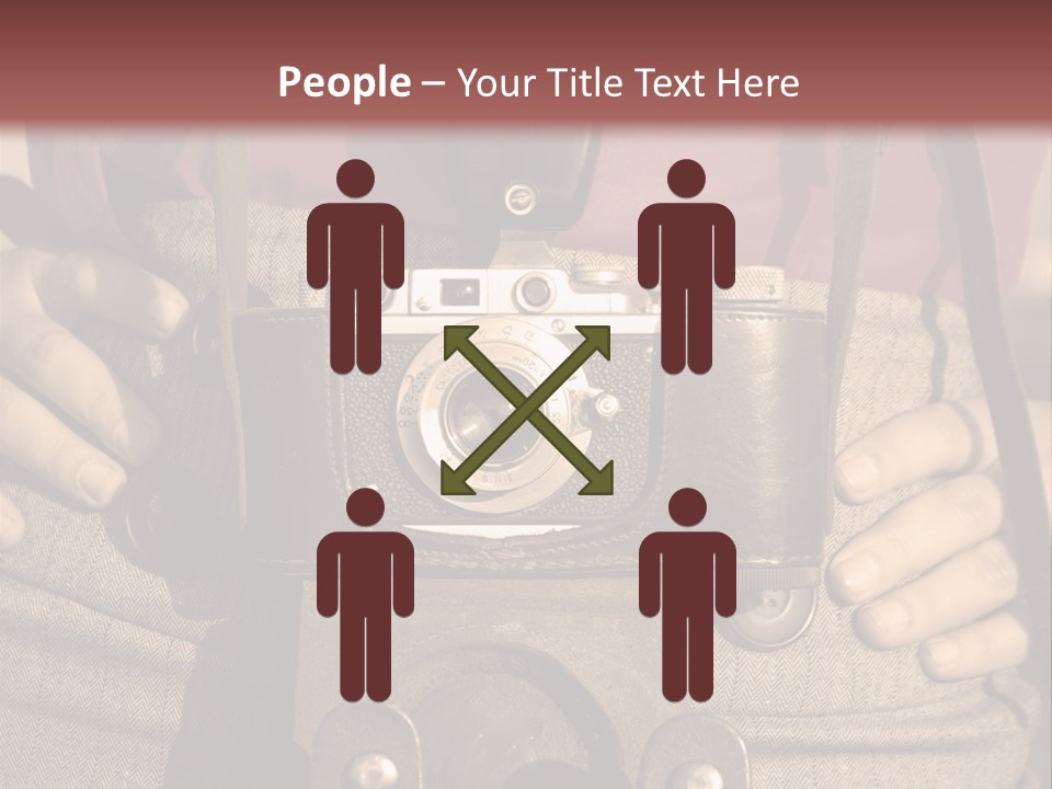 Vintage Picture Light PowerPoint Template