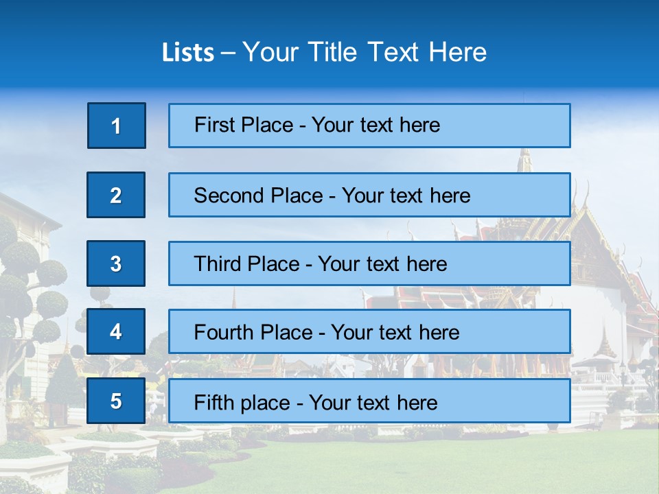 Thailand PowerPoint Template