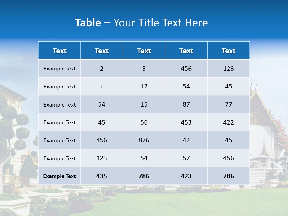Thailand PowerPoint Template