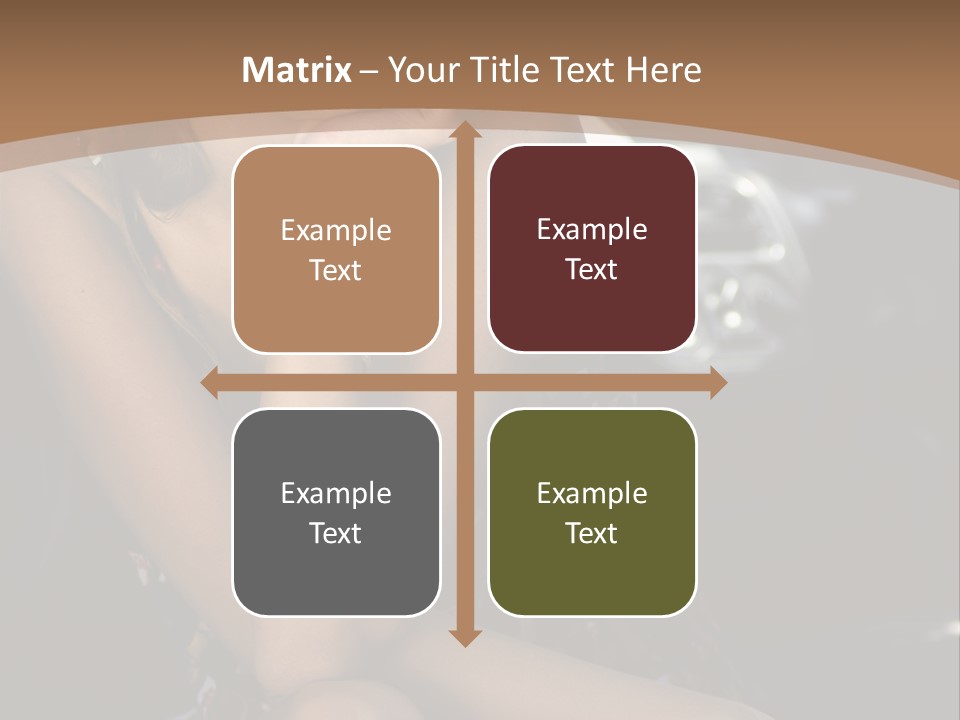 Makeup Fine Car PowerPoint Template