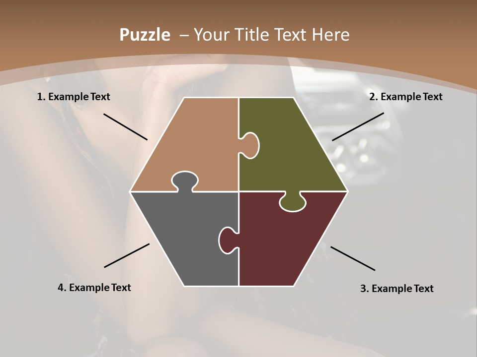 Makeup Fine Car PowerPoint Template