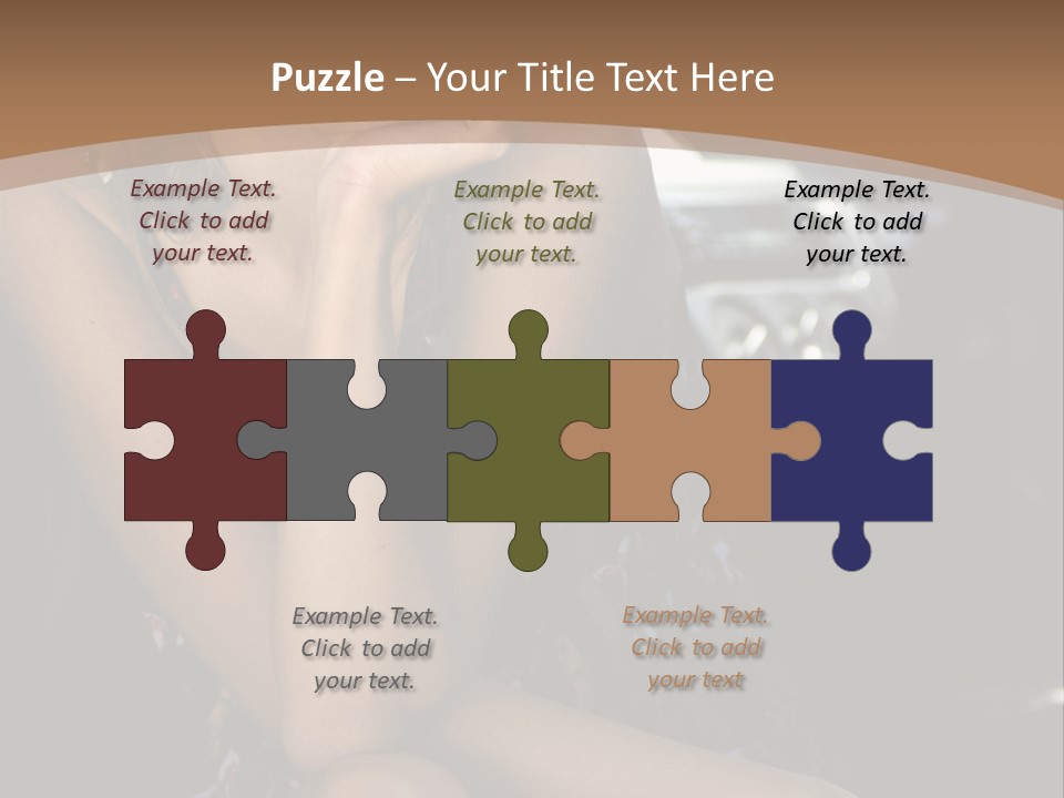 Makeup Fine Car PowerPoint Template