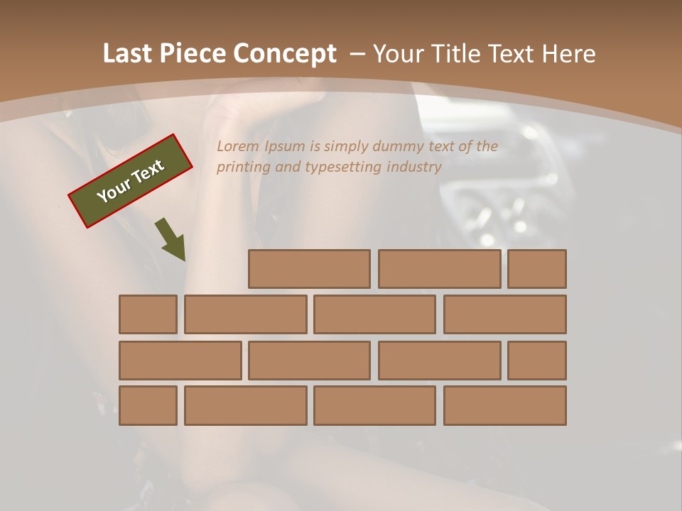 Makeup Fine Car PowerPoint Template