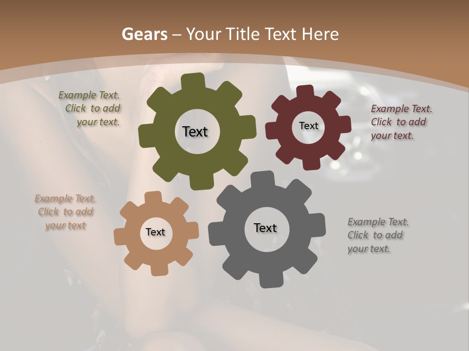 Makeup Fine Car PowerPoint Template