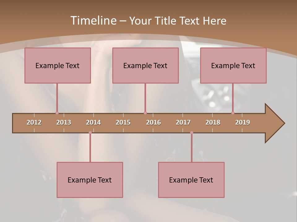 Makeup Fine Car PowerPoint Template