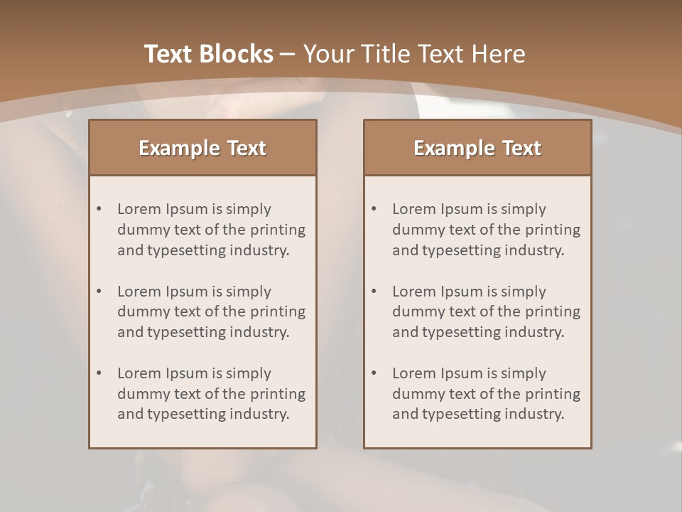 Makeup Fine Car PowerPoint Template