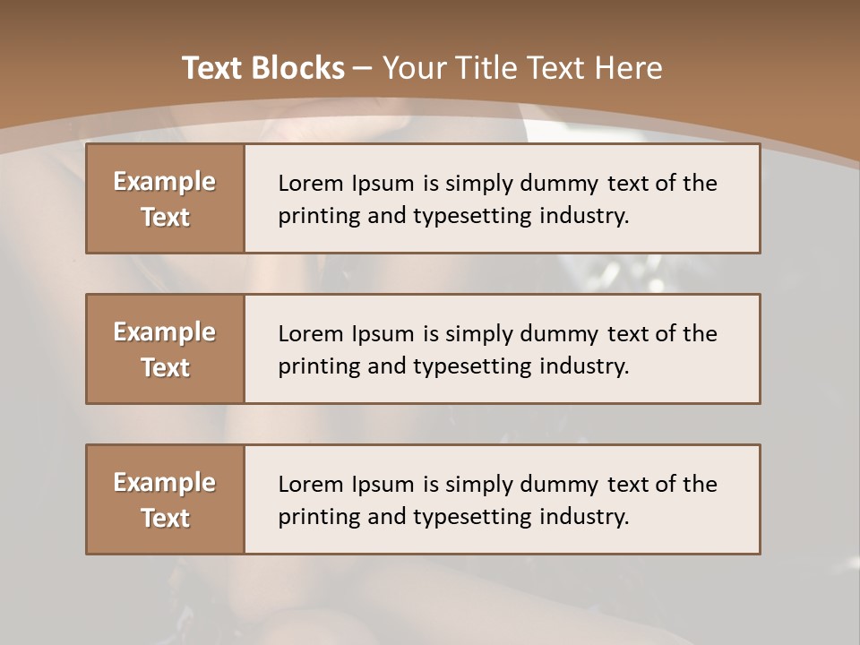 Makeup Fine Car PowerPoint Template