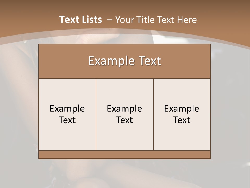 Makeup Fine Car PowerPoint Template