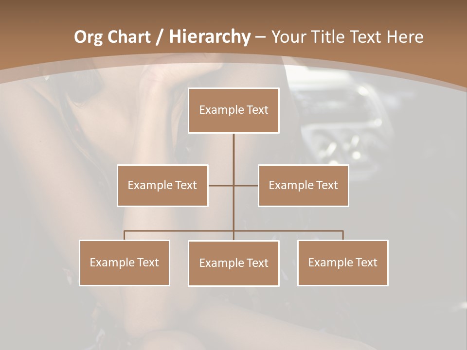 Makeup Fine Car PowerPoint Template