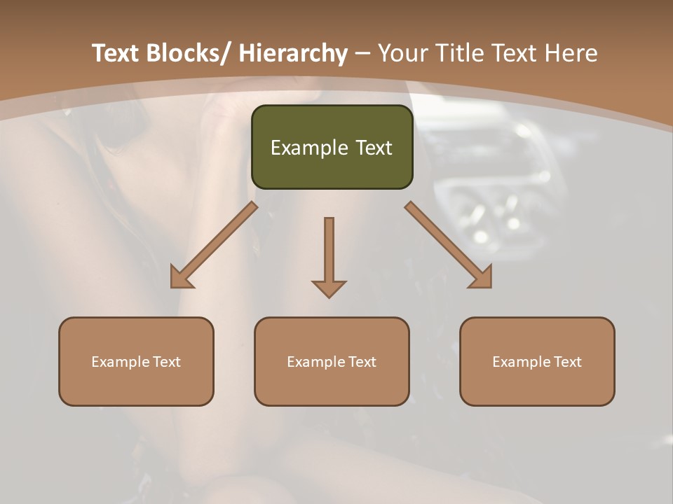 Makeup Fine Car PowerPoint Template