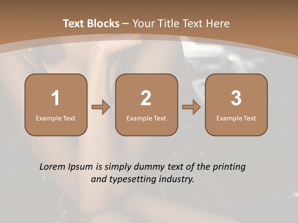 Makeup Fine Car PowerPoint Template