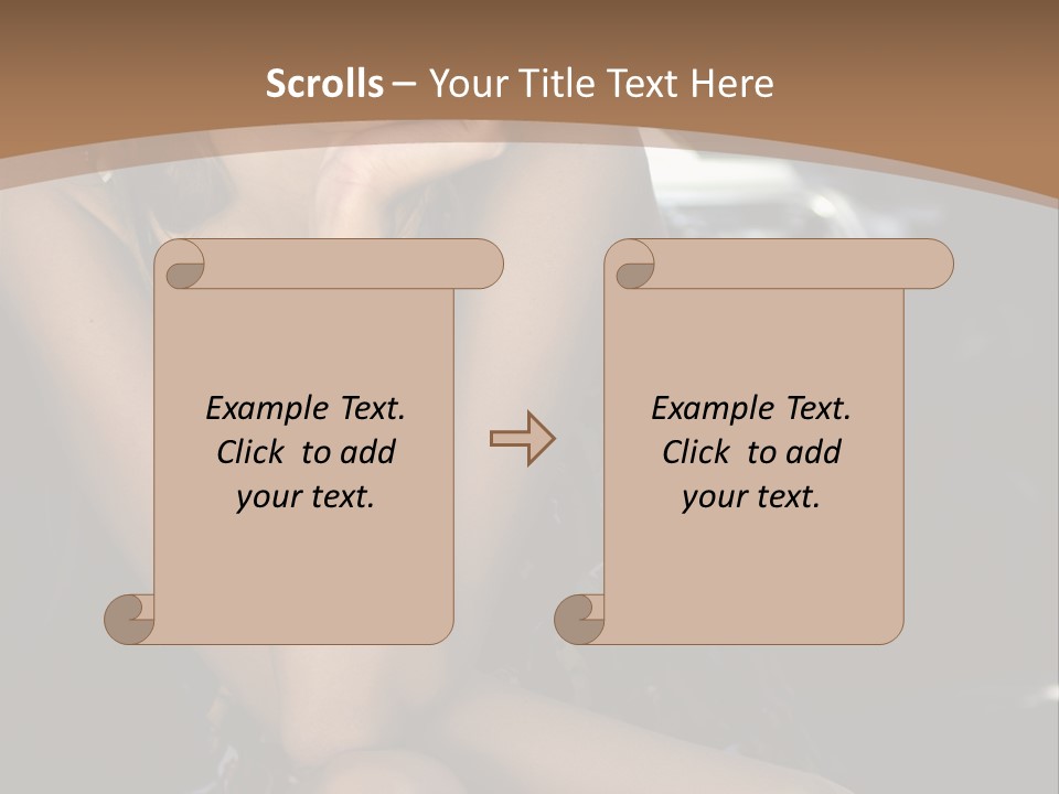 Makeup Fine Car PowerPoint Template