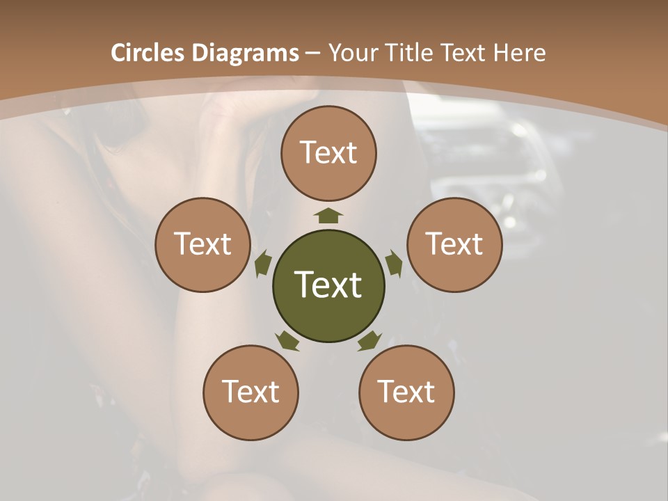 Makeup Fine Car PowerPoint Template