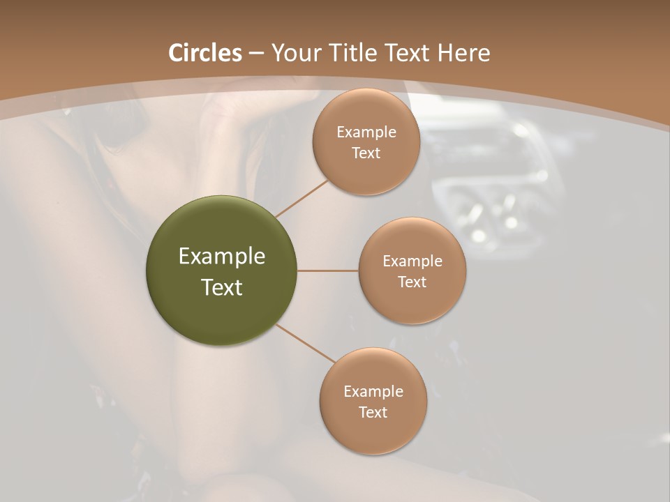 Makeup Fine Car PowerPoint Template