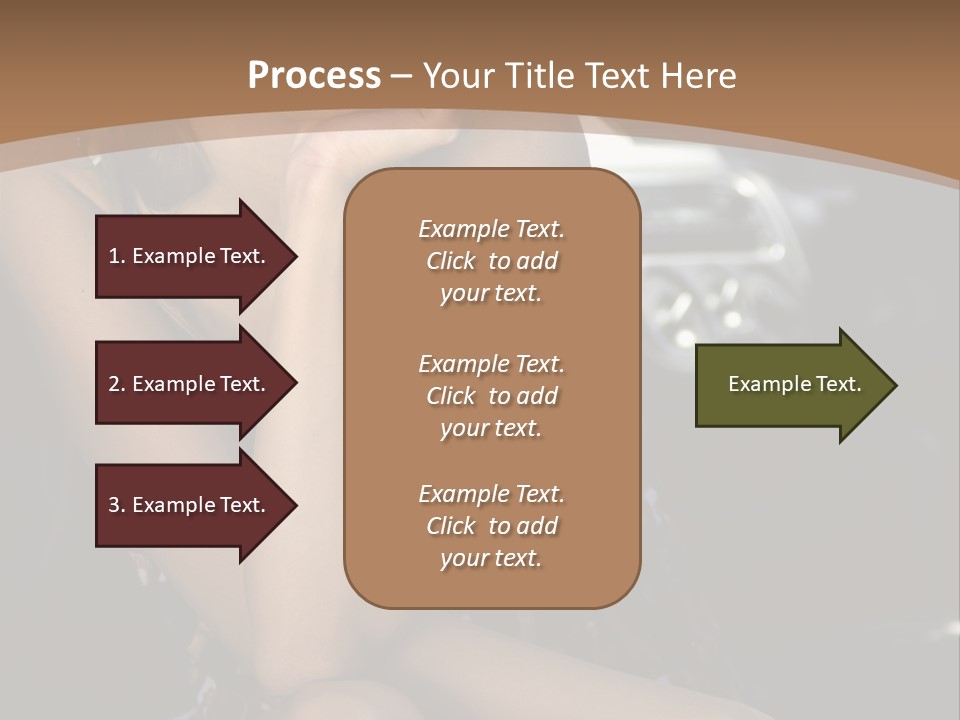 Makeup Fine Car PowerPoint Template
