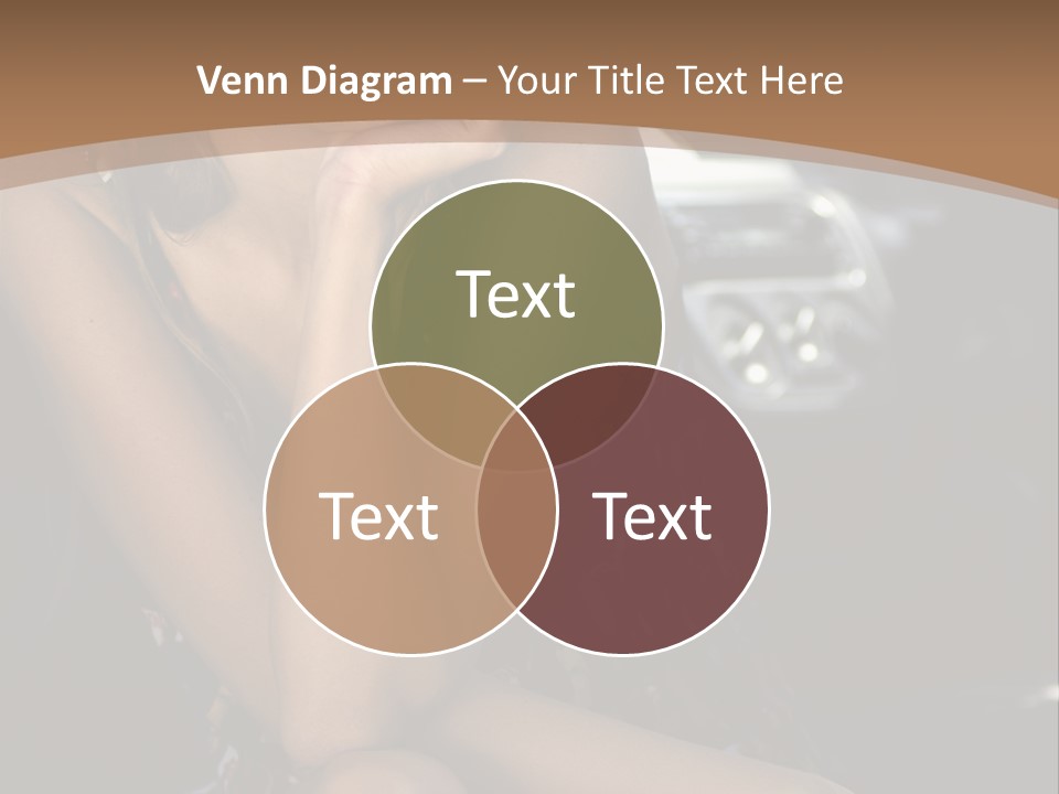 Makeup Fine Car PowerPoint Template