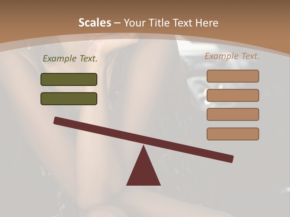 Makeup Fine Car PowerPoint Template