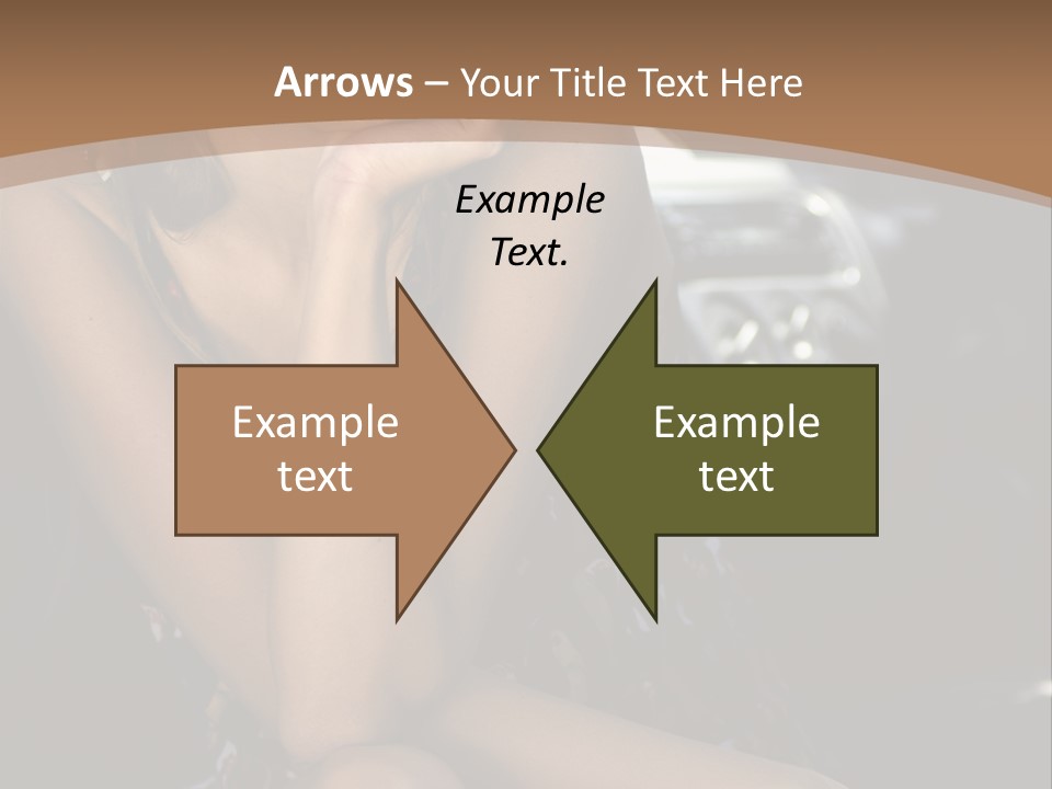 Makeup Fine Car PowerPoint Template