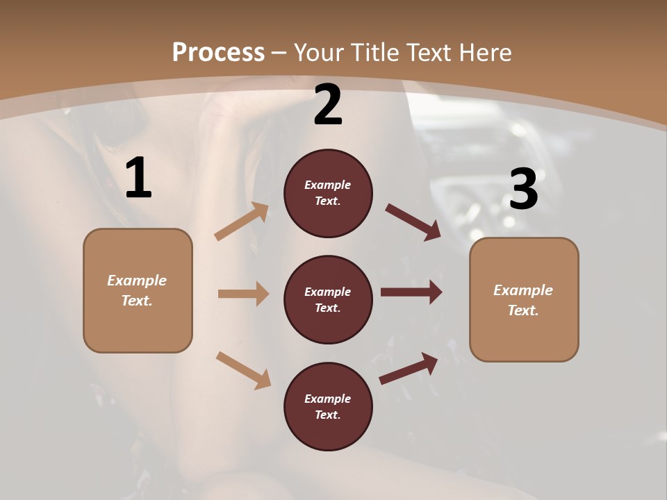 Makeup Fine Car PowerPoint Template