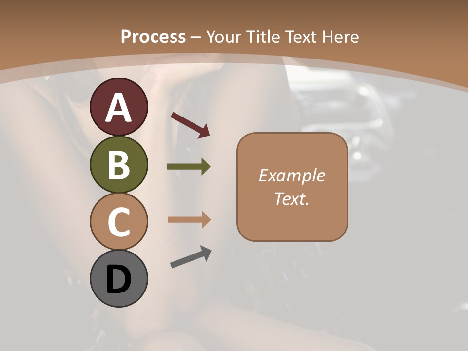 Makeup Fine Car PowerPoint Template