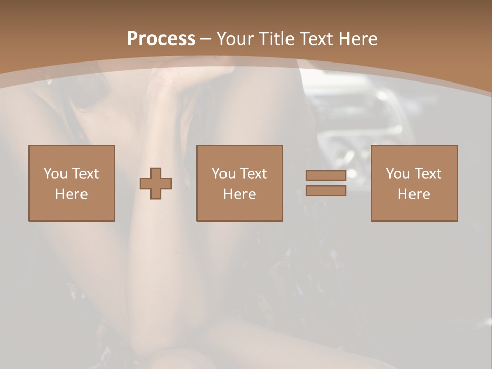 Makeup Fine Car PowerPoint Template