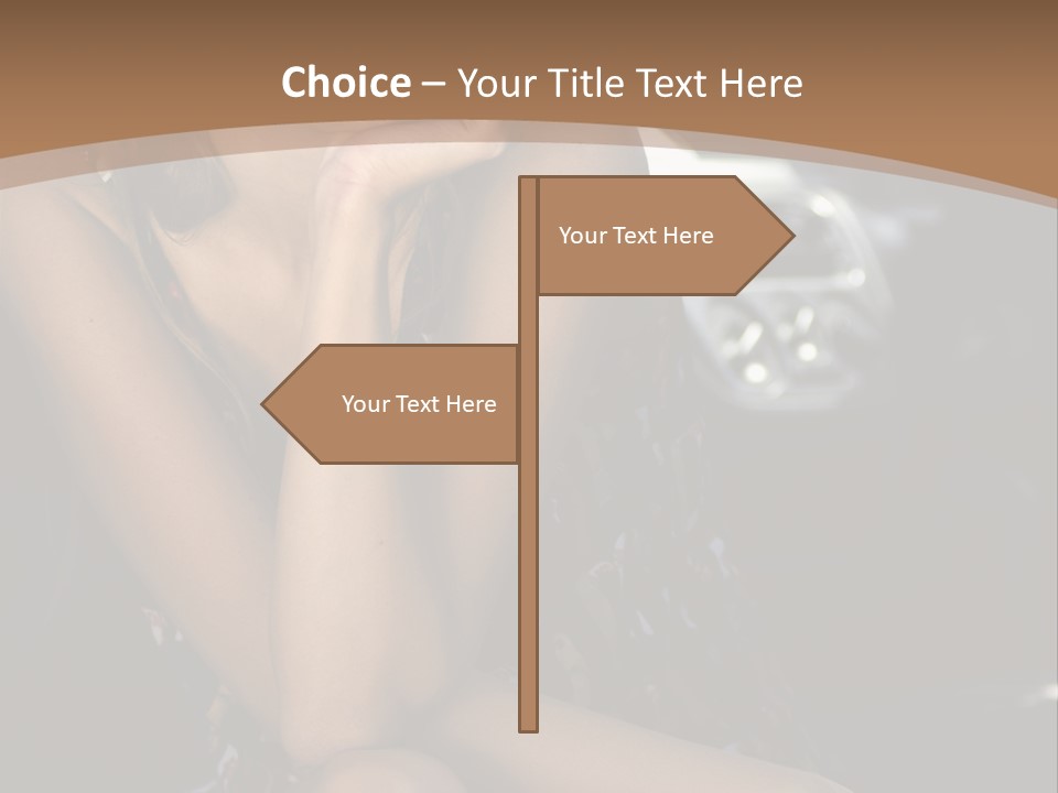 Makeup Fine Car PowerPoint Template