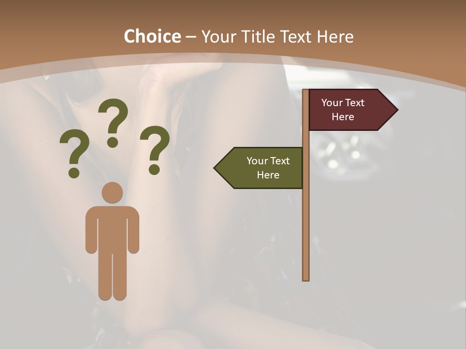 Makeup Fine Car PowerPoint Template