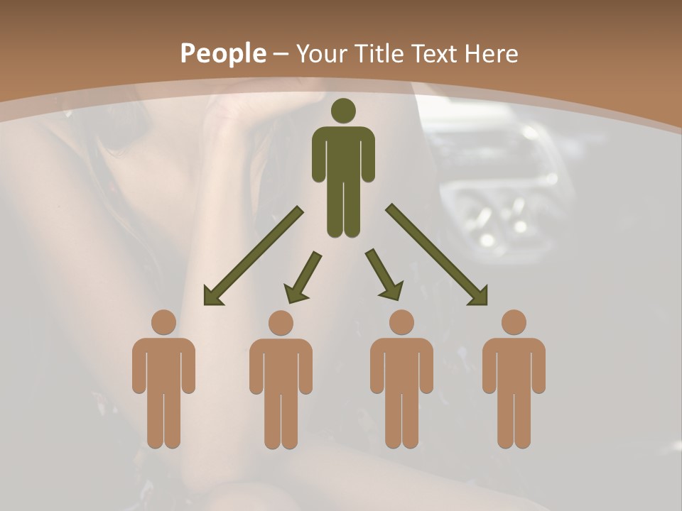 Makeup Fine Car PowerPoint Template