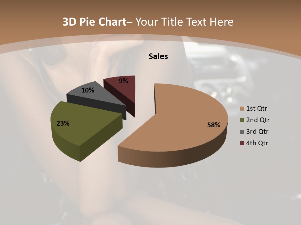 Makeup Fine Car PowerPoint Template