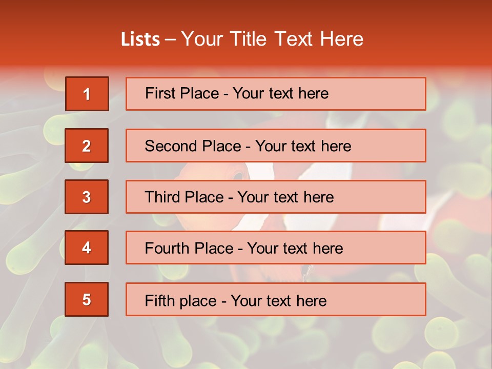All Types Of Fish In The World PowerPoint Template