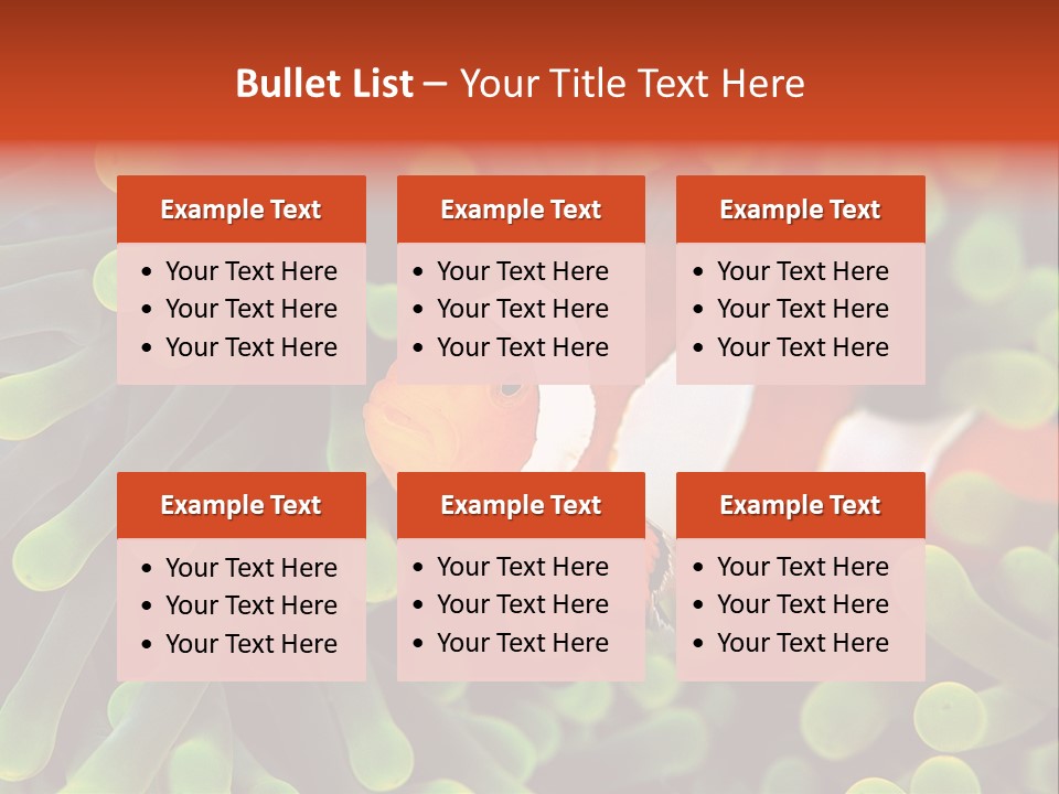 All Types Of Fish In The World PowerPoint Template