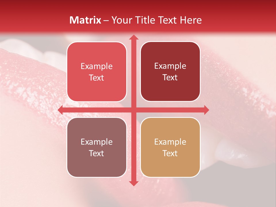 Couple Closeup  PowerPoint Template