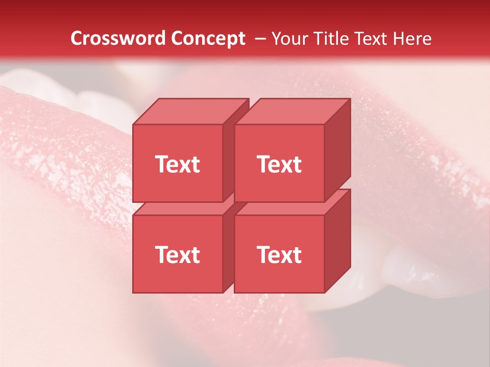 Couple Closeup  PowerPoint Template